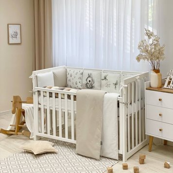 Комплект постільної білизни для новонародженого Арт Дизайн "Majestic", колір капучино 0239427 фото